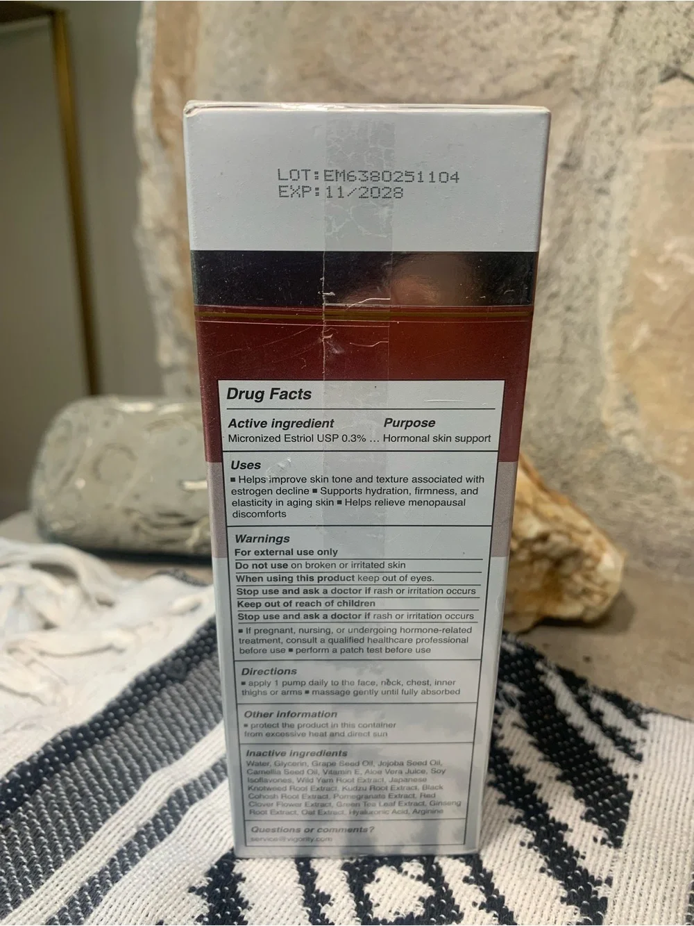 Women’s Estriol Cream for Menopausal Comfort & Skin Firming Enhancement New